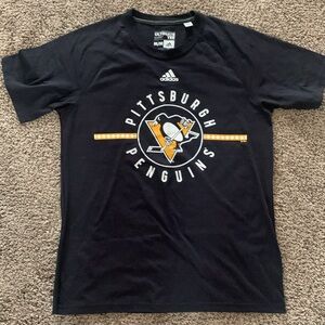 Adidas Climalite Ultimate Tee Pittsburgh Penguins Short Sleeve Tee Shirt
